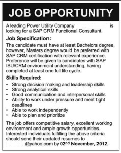 Generic Job Ad 1